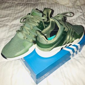 Army green Adidas